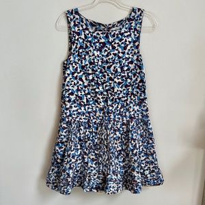 Paul & Joe Sister Blue Purple Butterfly Print Dress